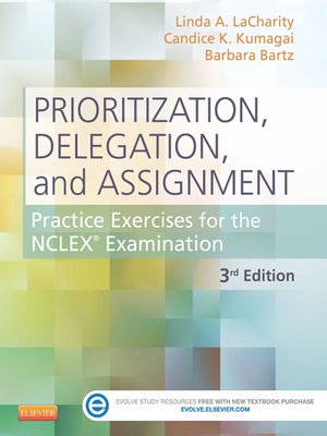 cover image of Prioritization, Delegation, and Assignment--E-Book